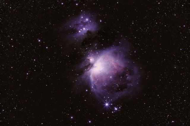 nebulosa de orion - M42 con 10x de aumento