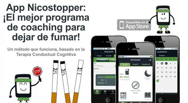 Nicostopper - la mejor app para dejar de fumar desde tu iPhone - iPad