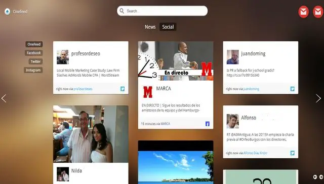Cinco extensiones gratuitas para cambiar el aspecto de Google Chrome 4 #5 OneFeed