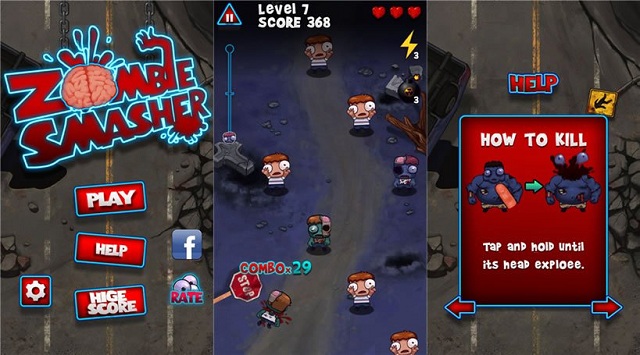 Los cinco juegos más populares de zombies para Android