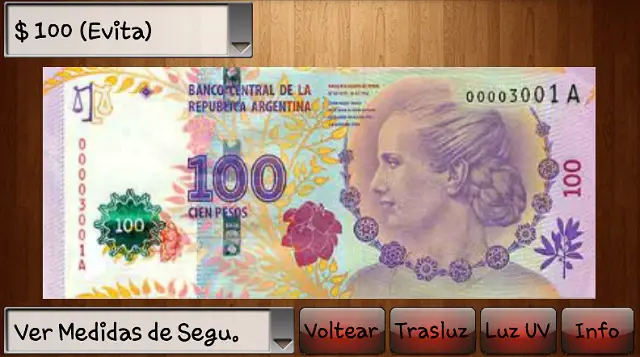 Aplicaciones para identificar billetes falsos: iPhone y Android 1 Counterfeit Money Detector 2