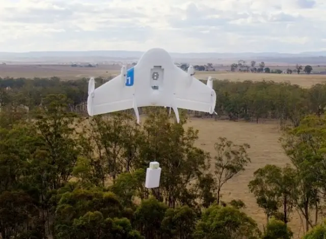 Google drone entregas