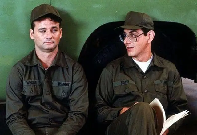 Bill Murray (izq) y Harold Ramis (der)