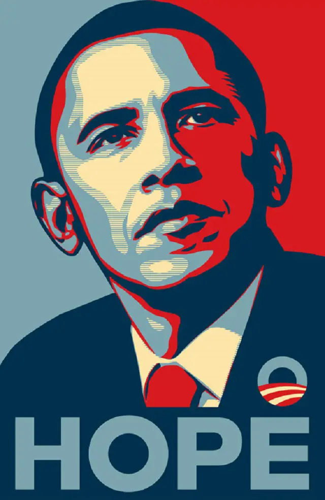 obama hope poster