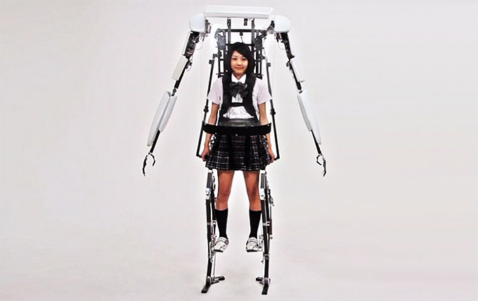 Los cinco inventos japoneses que revolucionarán el mundo en el futuro 2 3. Exoesqueletos para personas con discapacidad