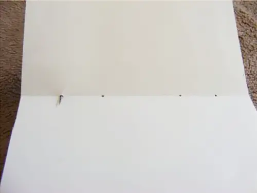 Encuadernación artesanal en simples pasos (Parte 1) 2 Paso 3: Paso 1: Encuadernación artesanal