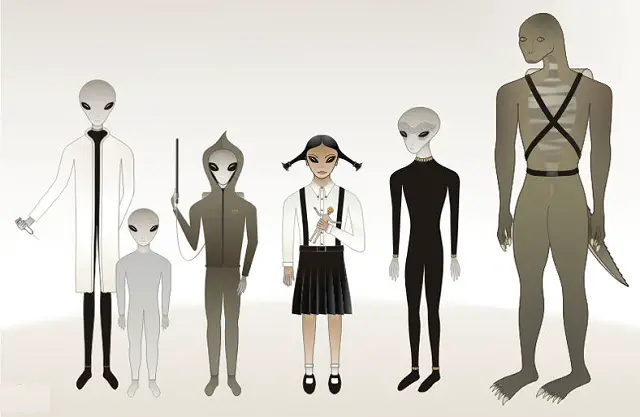 tipos de aliens tipos de aliens