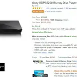 10. Blu ray Sony BDPS3200 78.00