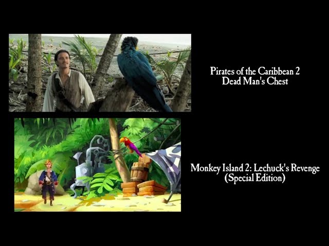 Piratas del Caribe y el videojuego The Secret of Monkey Island