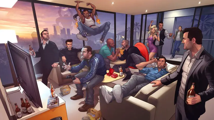 GTA 1 - Todos los protagonistas de la serie de juegos