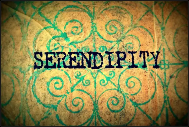 que significa la palabra serendipity