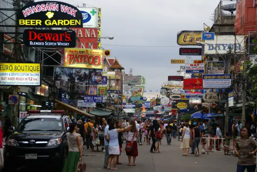 Khao San, Bangkok.