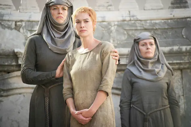 Cersei en su Walk of Shame