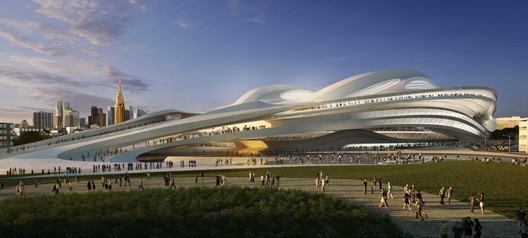 Aprueban construcción del estadio olímpico de Zaha Hadid en Japón 1 estadio olímpico de Zaha Hadid en Japón