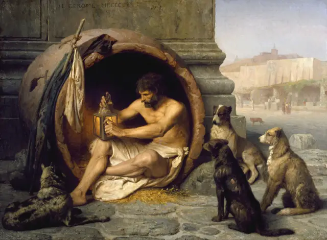 filosofo diogenes solitario