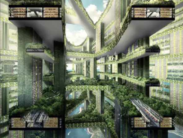 Ciudades Verticales: Torres que elevan la densidad urbana a los cielos 2 Logistic City, Shenzhen, China