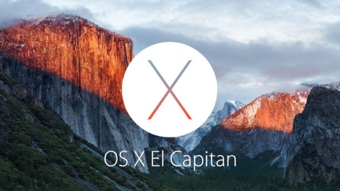 apple el capitan