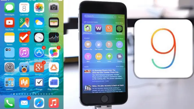 11 nuevas funciones que podrás disfrutar con iOS 9, el nuevo software de Apple