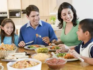 La importancia de comer en familia