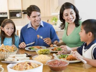 La importancia de comer en familia