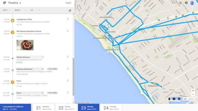 Como desestimar la utilización de Google Timeline Como desestimar la utilización de Google Timeline
