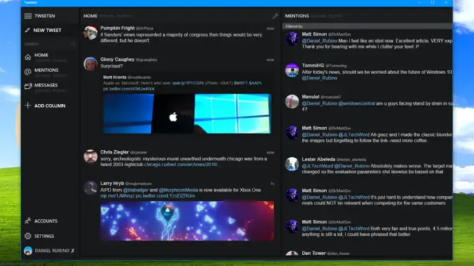 Tweeten: el gestor de Twitter más completo Tweeten: el gestor de Twitter más completo