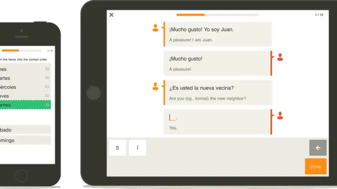 aplicación gratuita para aprender idiomas