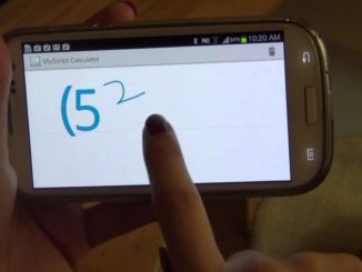 MyScript Calculator, app para hacer operaciones complejas